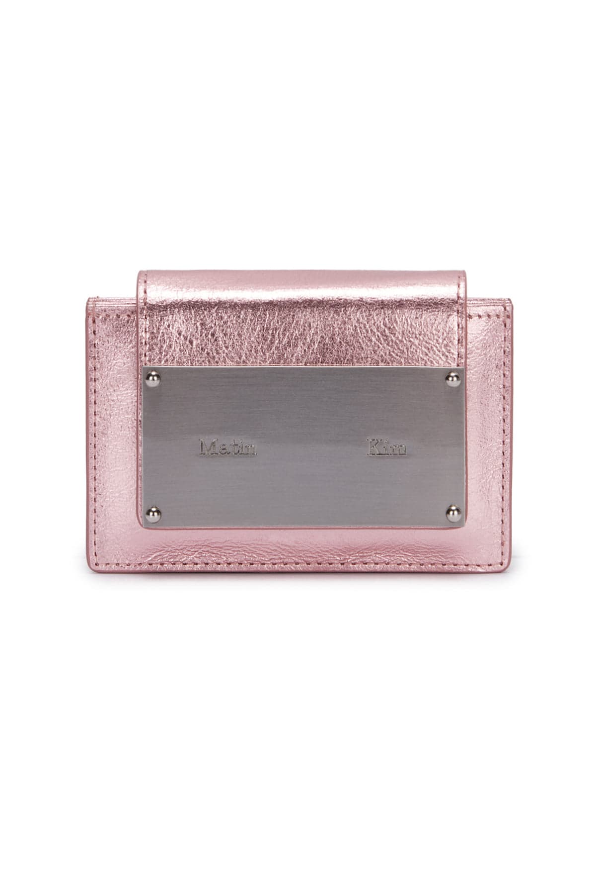 ACCORDION WALLET IN INDIAN PINK