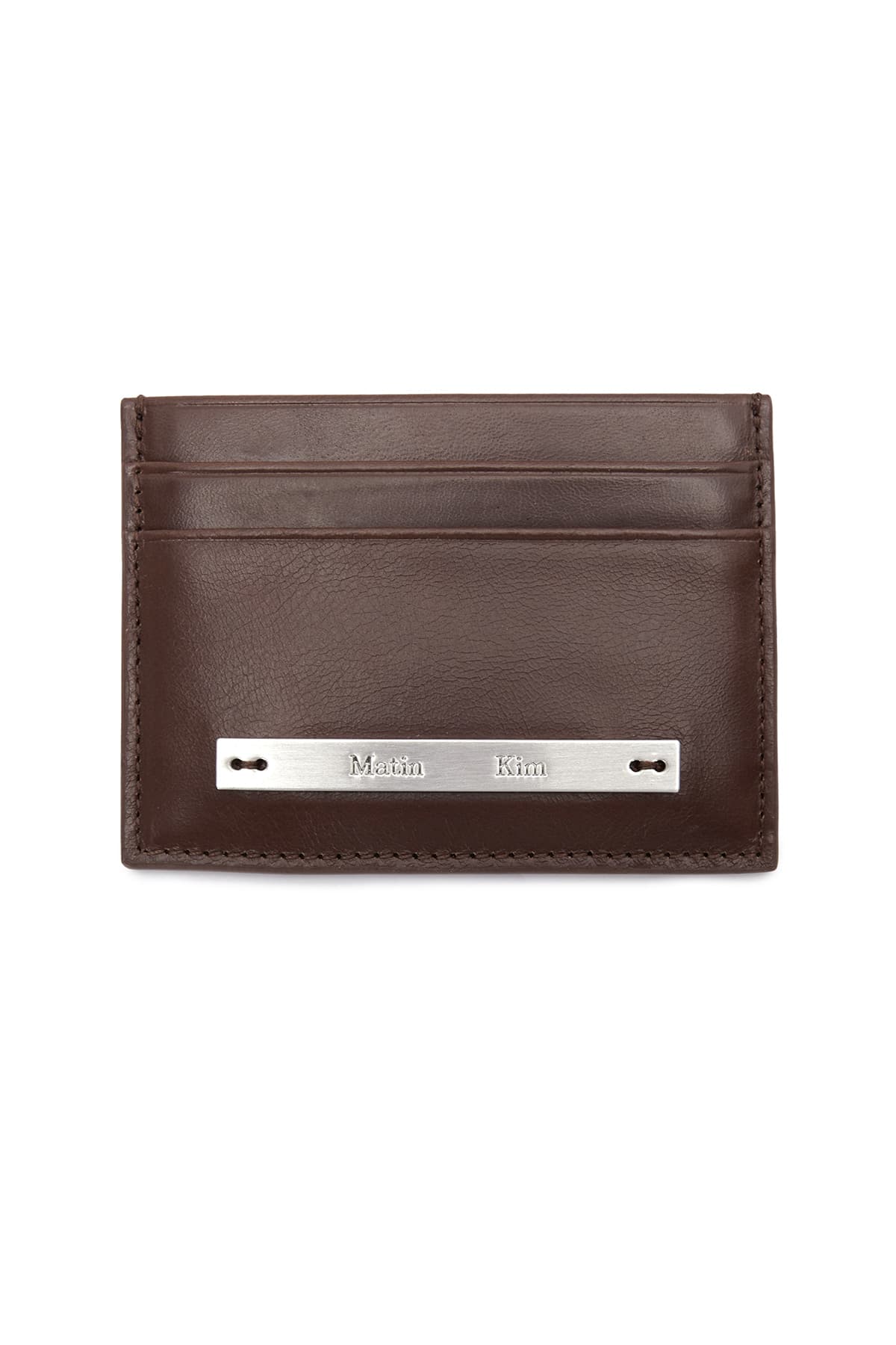 VINTAGE CARD WALLET IN BROWN