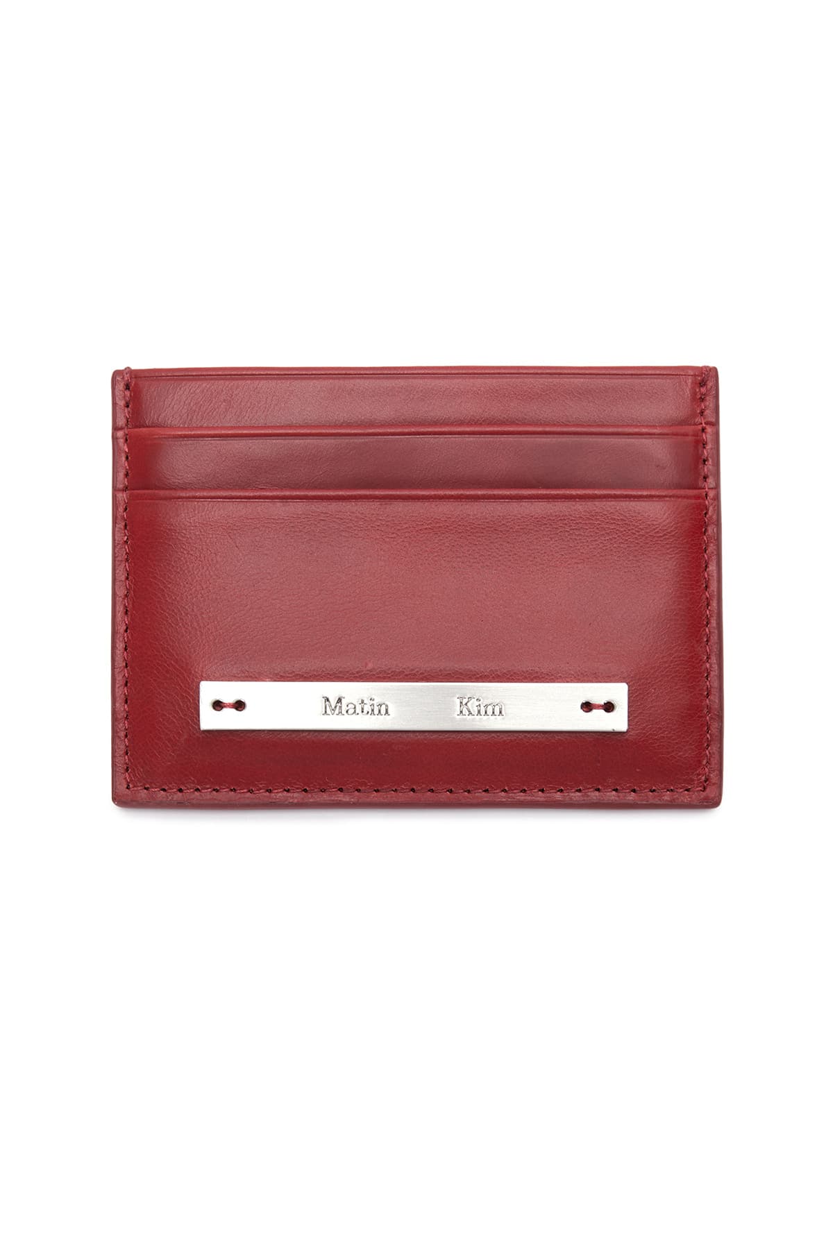 VINTAGE CARD WALLET IN RED