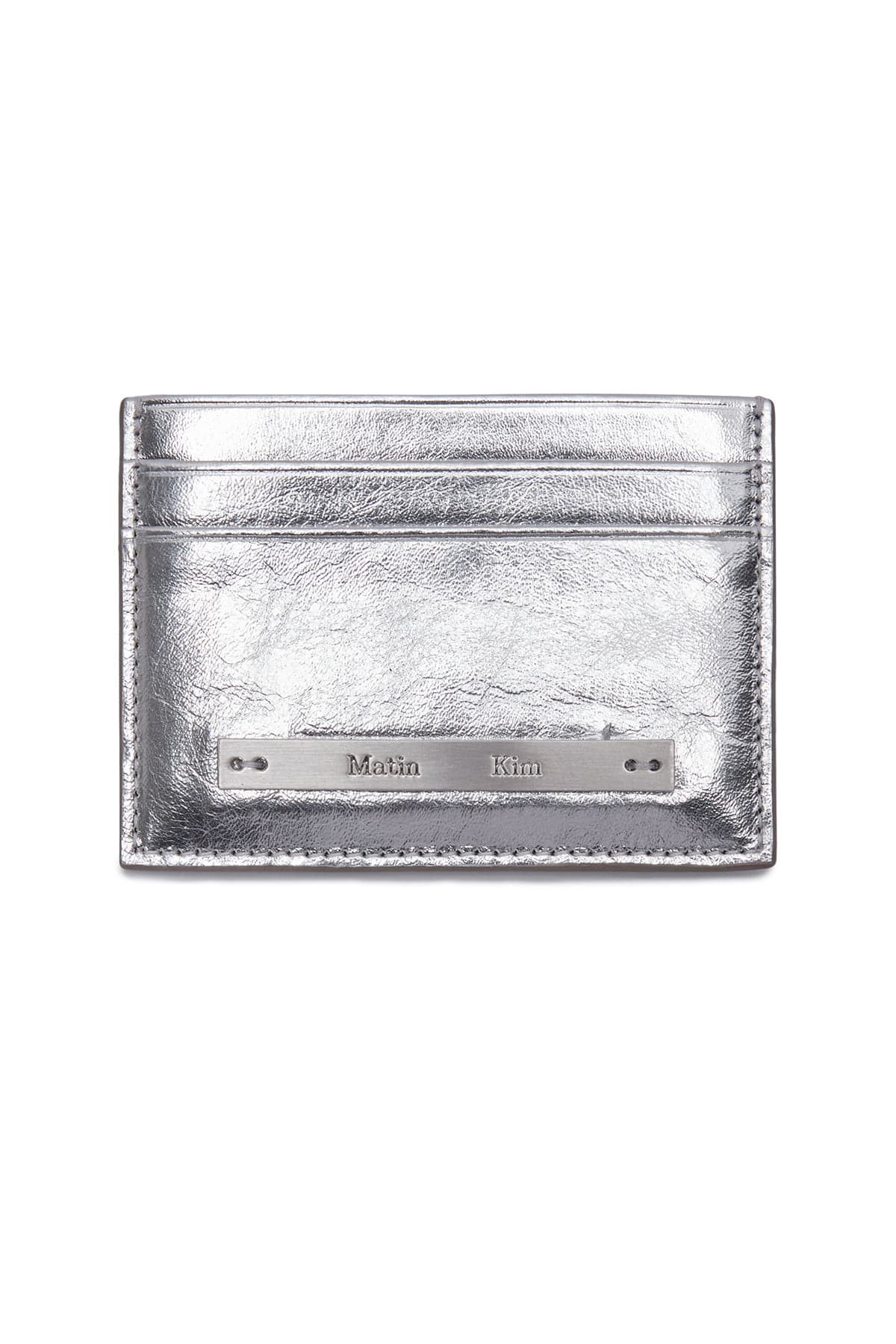 VINTAGE CARD WALLET IN SILVER