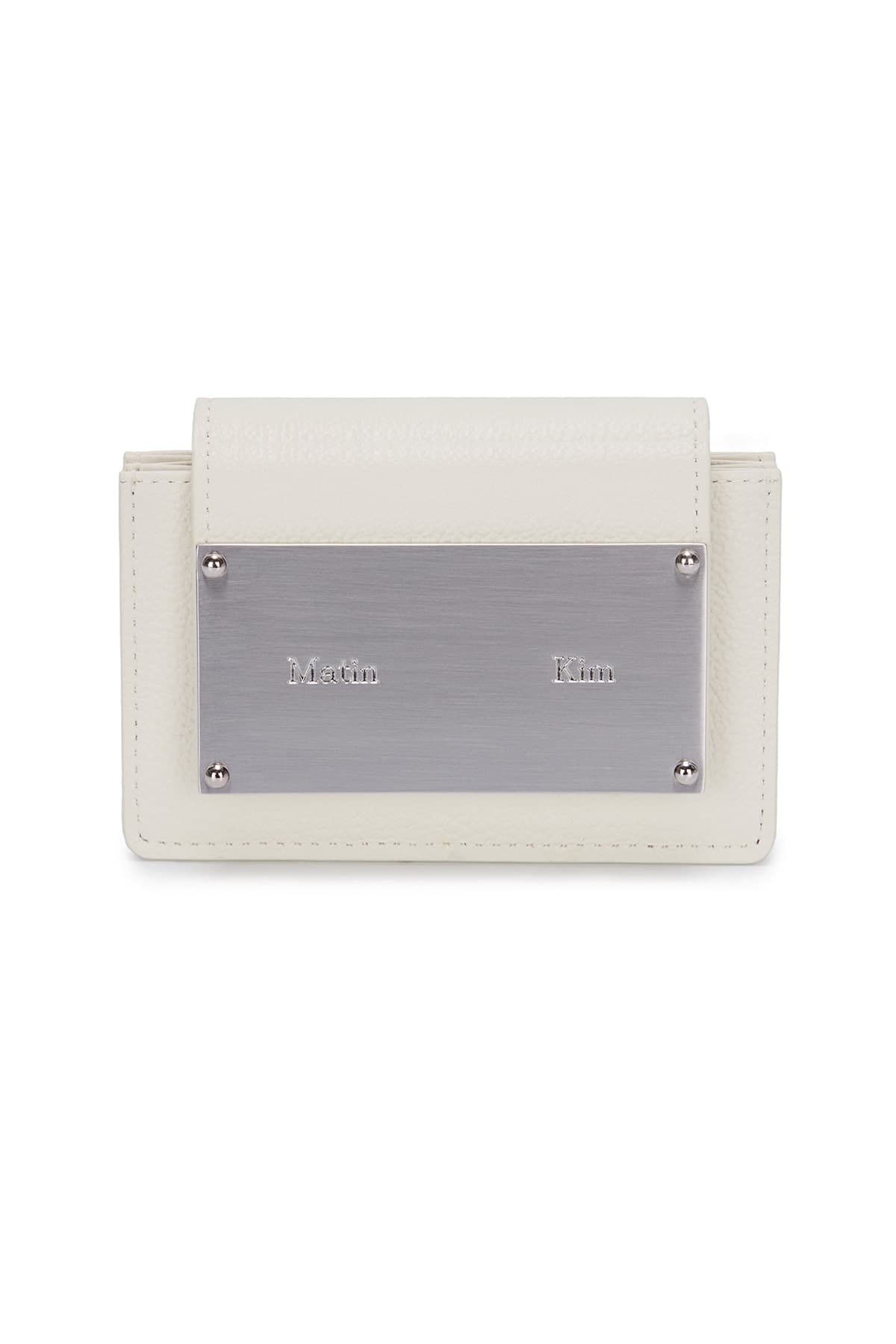 ACCORDION WALLET IN WHITE