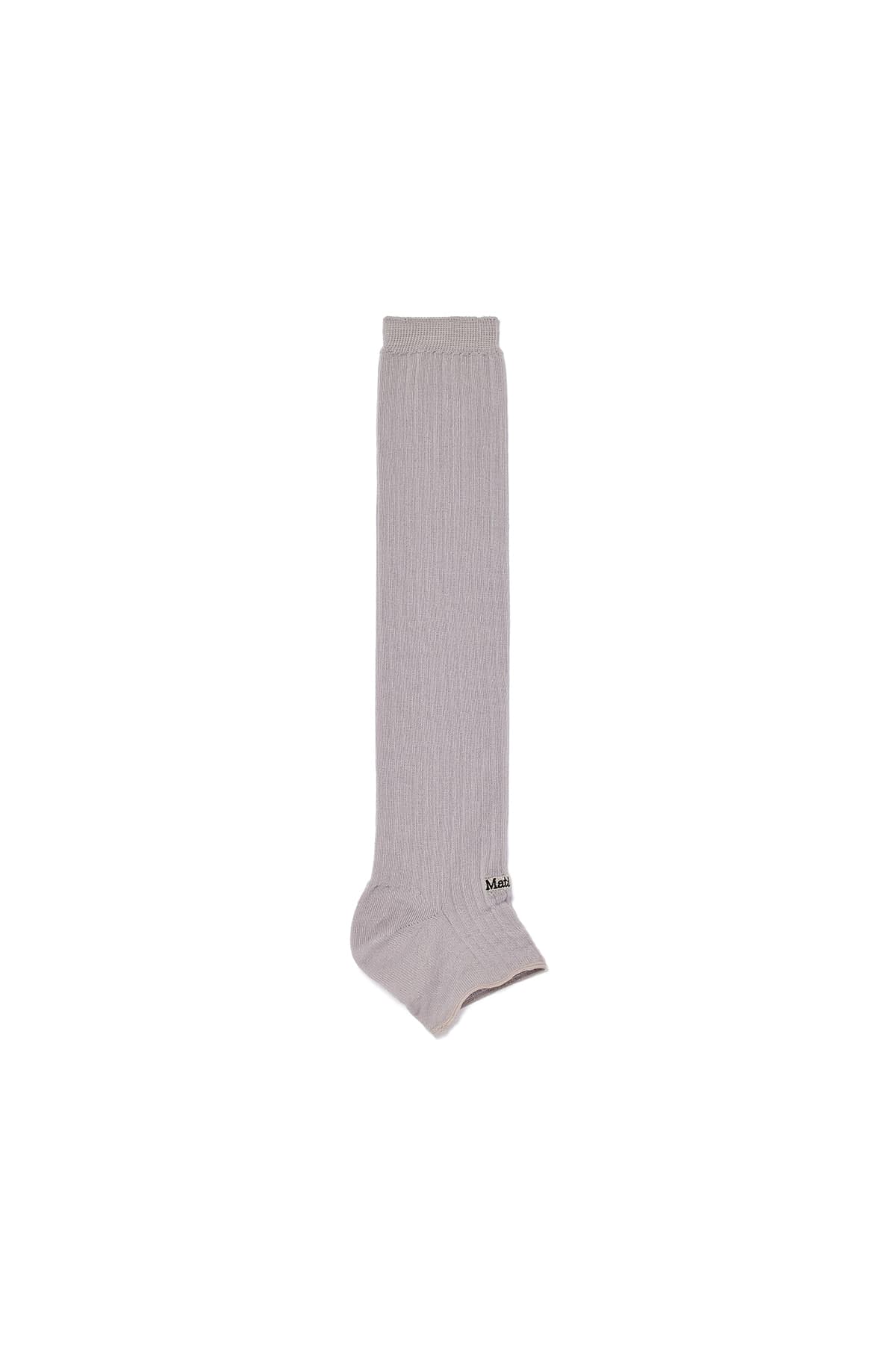 SOFT WARMER HALF KNEE SOCKS IN GREY