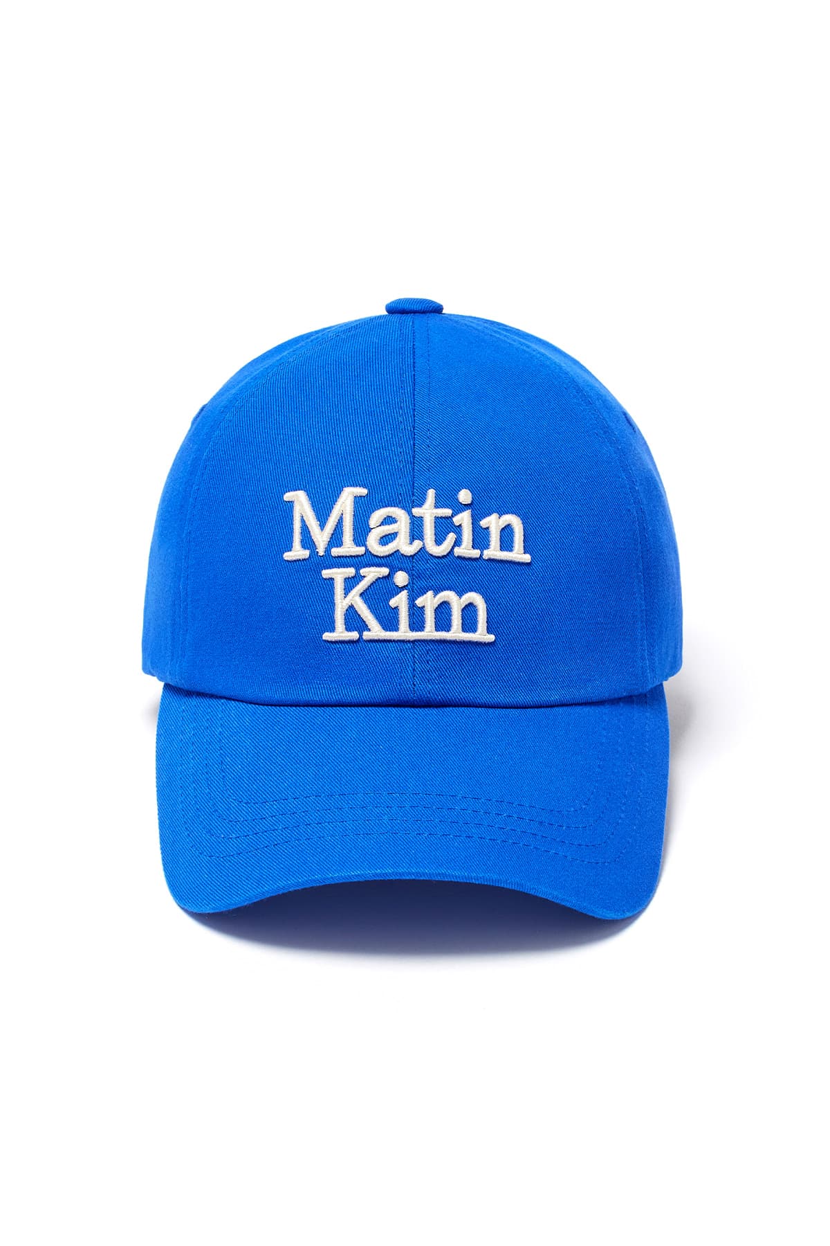 MATIN VOLUME LOGO BALL CAP IN BLUE