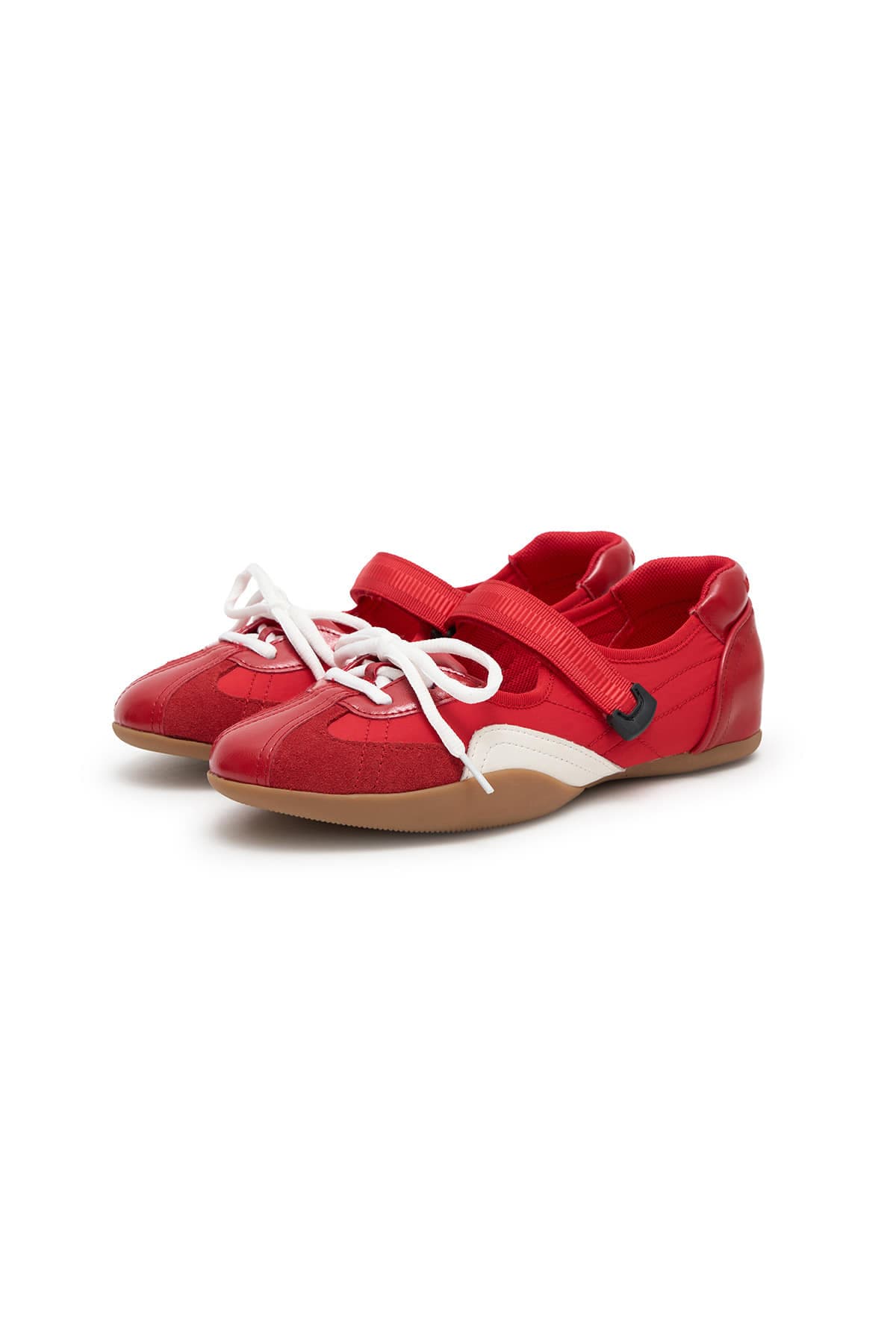 SPORTY MARYJANE SNEAKERS IN RED