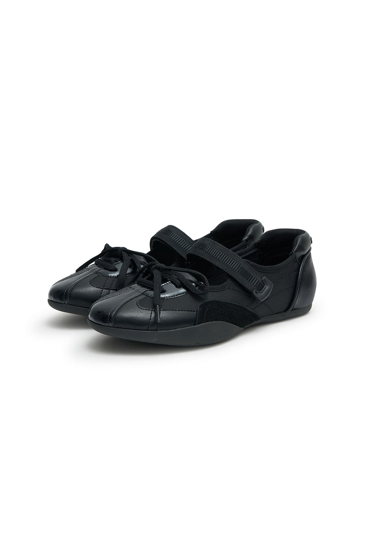SPORTY MARYJANE SNEAKERS IN BLACK