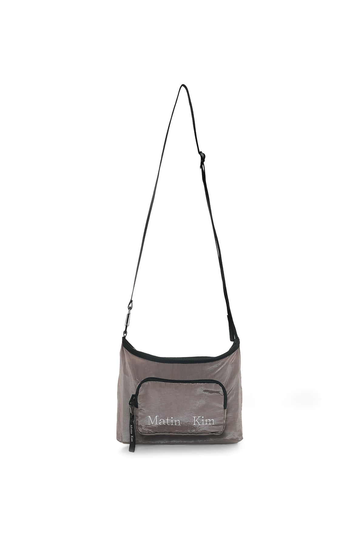 PACKABLE CROSS POCKET BAG IN GREY